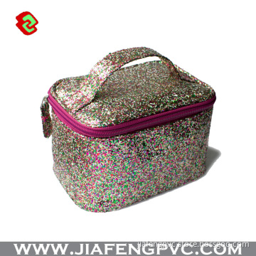 Glitter PU Cosmetic Bag